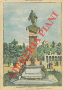- - Il monumento a Vittorio Emanuele a Torino.