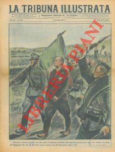 APOLLONI - - Mussolini marcia per varie ore assieme ai fanti e le camicie nere.