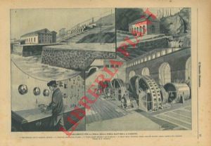 ORTOLANI A. - - Lo stabilimento per la presa della forza elettrica a Paderno (d'Adda).