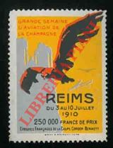 - - Grand semain d'aviation del Champagne. Reims due 3 au 10 juillet 1910.
