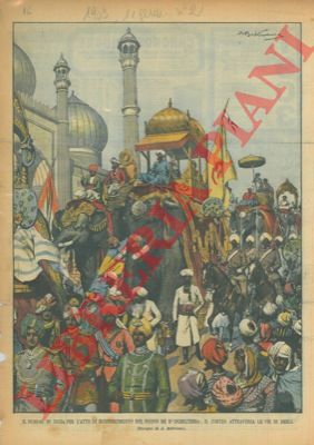 BELTRAME A. - - Il Durbar in India per l'atto di riconoscimento del nuovo re d'Inghilterra.