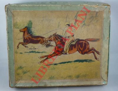 - - Far West. Scatola puzzle a dadi.