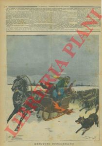 Silbonetto - - Genitori scellerati : gettano i figli in pasto ad un branco di lupi che assaltava la loro slitta (In Russia).