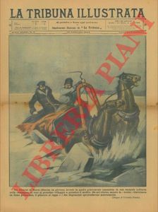 Pisani V. - - Presso Mesen, in Russia, un giovane sprofonda nei ghiacci di un fiume.