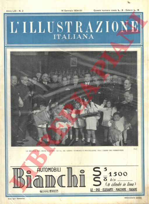 BARACCHI Augusto - - Ritratto di Mussolini.
