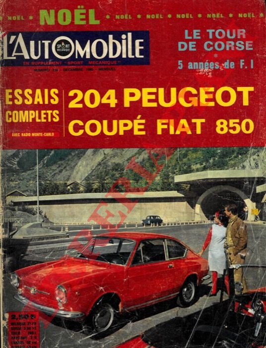- - L'automobile - L'action automobile et touristique.