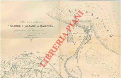 FERRARI Giuseppe - - Glorie italiane a Danzica (1813). Schizzo per la conferenza.