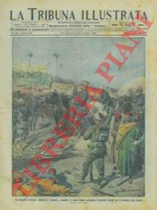 ABBO E. - - La battaglia di Derna - Il tenente Molari e lo sceicco dei Baragatos.
