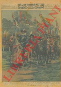 ORTELLI Alfredo - - Carosello storica della cavalleria francese a Fontainbleu.