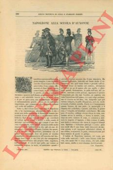 Cav. Baratta - - Napoleone alla Scuola d'Auxonne.