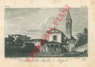 Silvestri Gio. - - Veduta della Badia a Ripoli.