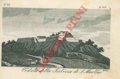 - - Veduta della Fortezza di S. Martino.