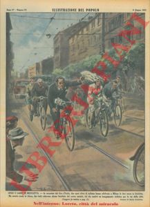 D'ANTONA Mario - - Due sposi tifosi di ciclismo celebrano a Milano il loro matrimonio in bicicletta; ma il furto di alcune di queste provoca un inseguimento cittadino degno del Giro.