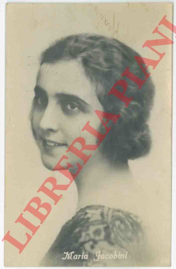 Attrici - - Maria Jacobini.