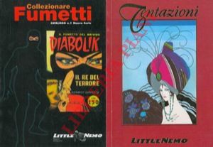 - - Lotto di nove cataloghi italiani di fumetti,