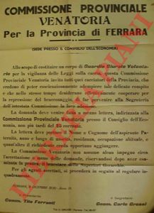 Bando - - Guardie Giurate Volontarie.
