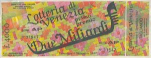 - - Lotteria di Viareggio.