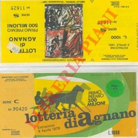 - - Biglietti Lotteria di Agnano