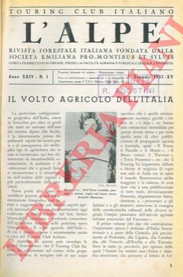 - - L'Alpe. Rivista forestale italiana.