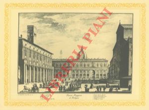 (PANFILI Pio) - - Bologna nel' 700. 16 preziose illustrazioni da collezione di Bologna antica.