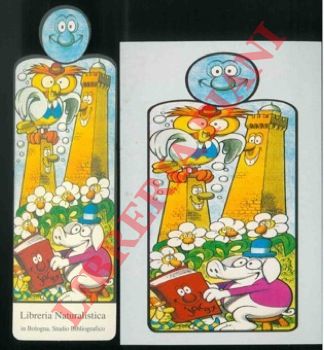 Jacovitti - - Segnalibro + cartolina.