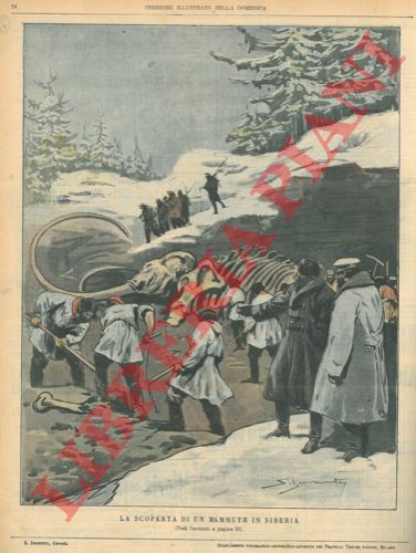 Silbonetto - - La scoperta di un mammuth in Siberia.
