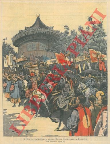 Silbonetto - - Il ritorno della corte imperiale a Pechino.