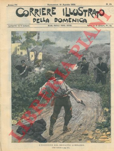 SALVADORI R. - - Uccisione del Brigante Lombardo. (Nel bosco di Lamia, a Gioia Tauro).