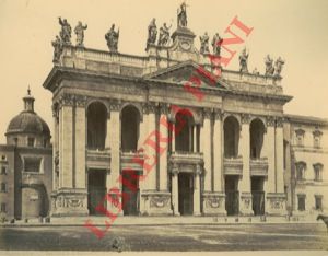 - - Roma : Facciata di S. Giovanni in Laterano.