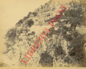 G. Sommer. Napoli - - Amalfi. Convento dei Capuccini. (Veduta fino alla scogliera a mare)