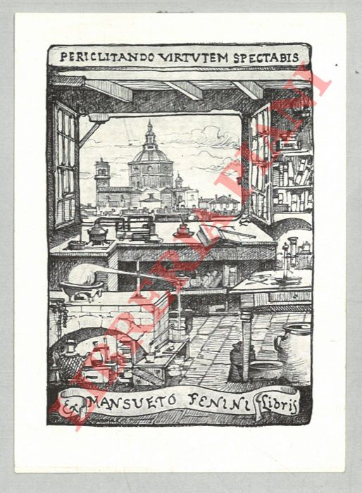 CASANOVA C(arlo) - - Un foglietto per M. Fenini (laboratorio di chimica)