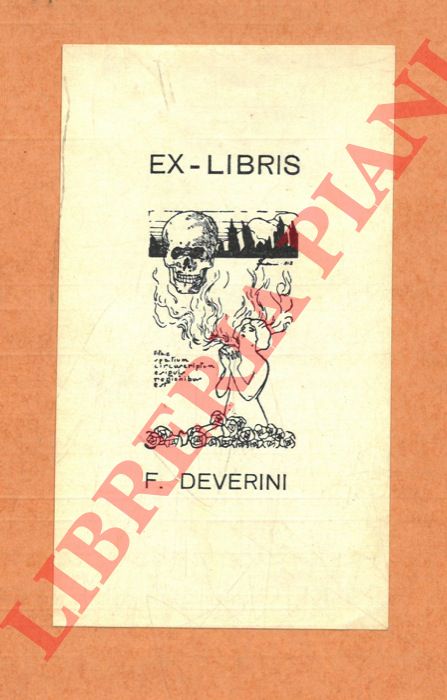 DEVERINI Fernando - - Un foglietto tip. 1912 (Gelli, 167).