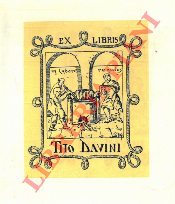 MAGLIOLA Giovanni - - Un foglietto per Tito Davini