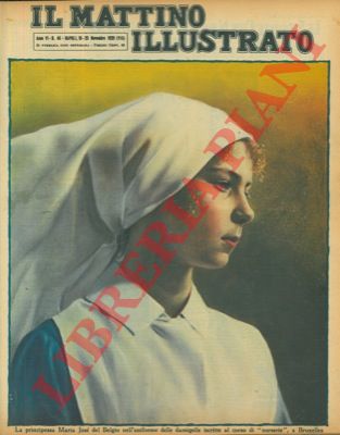 - - La principessa Maria Jos del Belgio nell'uniforme delle damigelle iscritte al corso di 