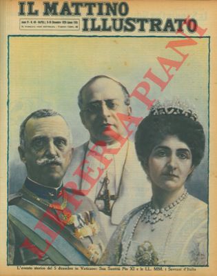 - - L'evento storico del 5 dicembre in Vaticano: Sua Santit Pio XI e le LL. MM. I Sovrani d'Italia.