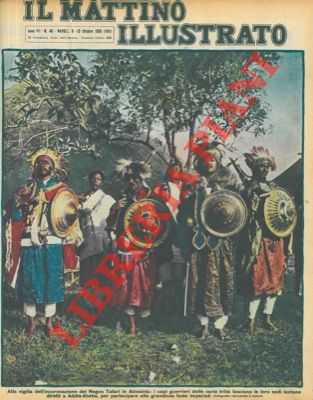 - - Alla vigilia dell'incoronazione del Negus Tafari in Abissinia: i capi guerrieri lasciano le loro sedi lontane per partecipare alle grandiose feste imperiali.