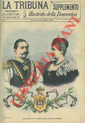 Silbonetto - - Guglielmo II e l'Imperatrice Augusta - Vittoria.