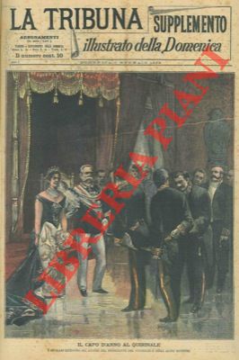 Silbonetto - - Il Capo d'Anno al Quirinale. I sovrani ricevono gli auguri del Presidente del Consiglio e degli altri Ministri.