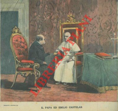 Silbonetto - - Il Papa ed Emilio Castelar.
