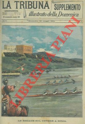 Silbonetto - - Le regate sul Tevere a Roma.