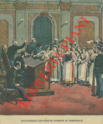 DELLA VALLE A. - - Quattordici giovinette rumene in tribunale.
