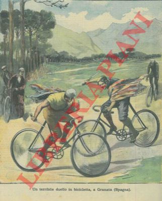 Silbonetto - - Un terribile duello in bicicletta, a Granata (Spagna).