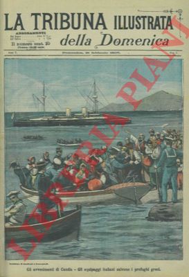 Silbonetto - - Gli avvenimenti di Candia. Gli equipaggi italiani salvano i profughi greci.