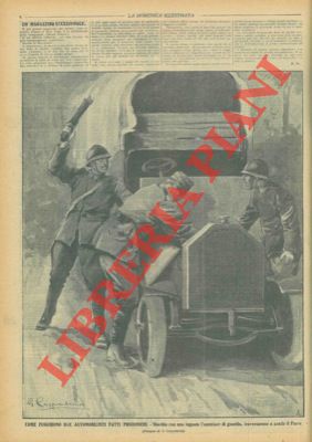 CAPPADONIA G. - - Come fuggirono due automobilisti fatti prigionieri. Stordito con una legnata l'austriaco di guardia, traversarono a guado il Piave.