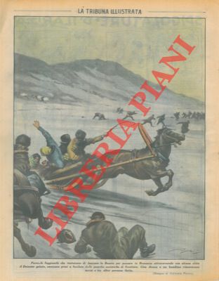 PISANI Vittorio - - Parecchi fuggiaschi che tentavano di lasciare la Russia per passare in Romania attraversando con alcune slitte il Dniester gelato, venivano presi a fucilate dalle guardie sovietiche di frontiera. Una donna e un bambino rimanevano uccisi e tre altre persone ferite.