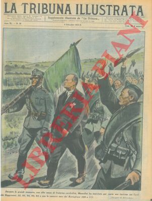 APOLLONI - - Durante le grandi manovre, con alto senso di fraterna cordialit, Mussolini ha marciato per varie ore insieme coi fanti dei Reggimenti 22, 83, 84, 93, 94 e con le camicie nere dei Battaglioni 108 e 111.