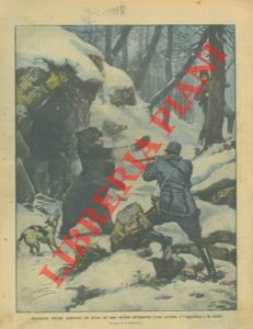 BELTRAME A. - - Coraggioso ufficiale ungherese attrae col cane un'orsa all'ingresso di una caverna, l'aggredisce e la uccide.