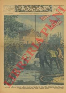 ORTELLI Alfredo - - Gara in USA tra squadre di pompieri con idranti e barile.