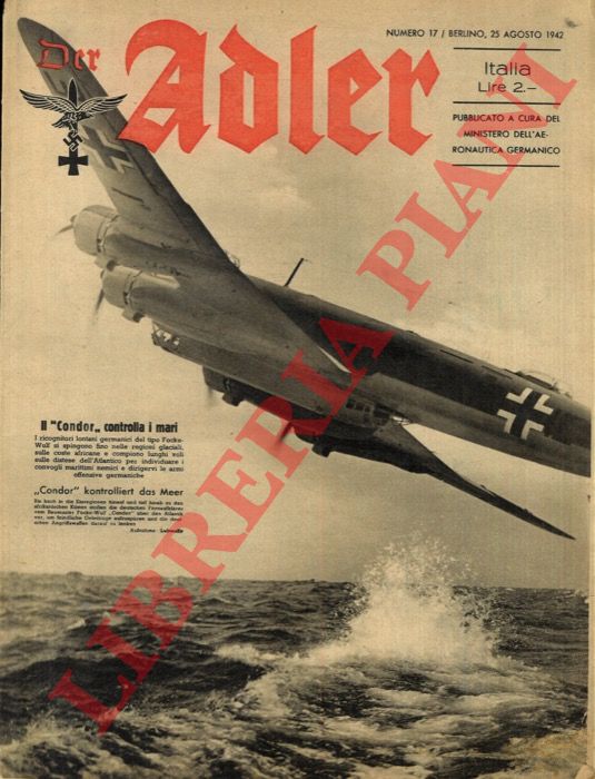 - - Der Adler. Edizione italo - tedesca.