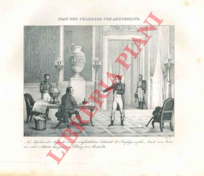 - - Plan des Feldzugs von Austerlitz. (Piano della battaglia di Austerlitz).